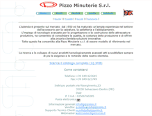 Tablet Screenshot of pizzomin.it